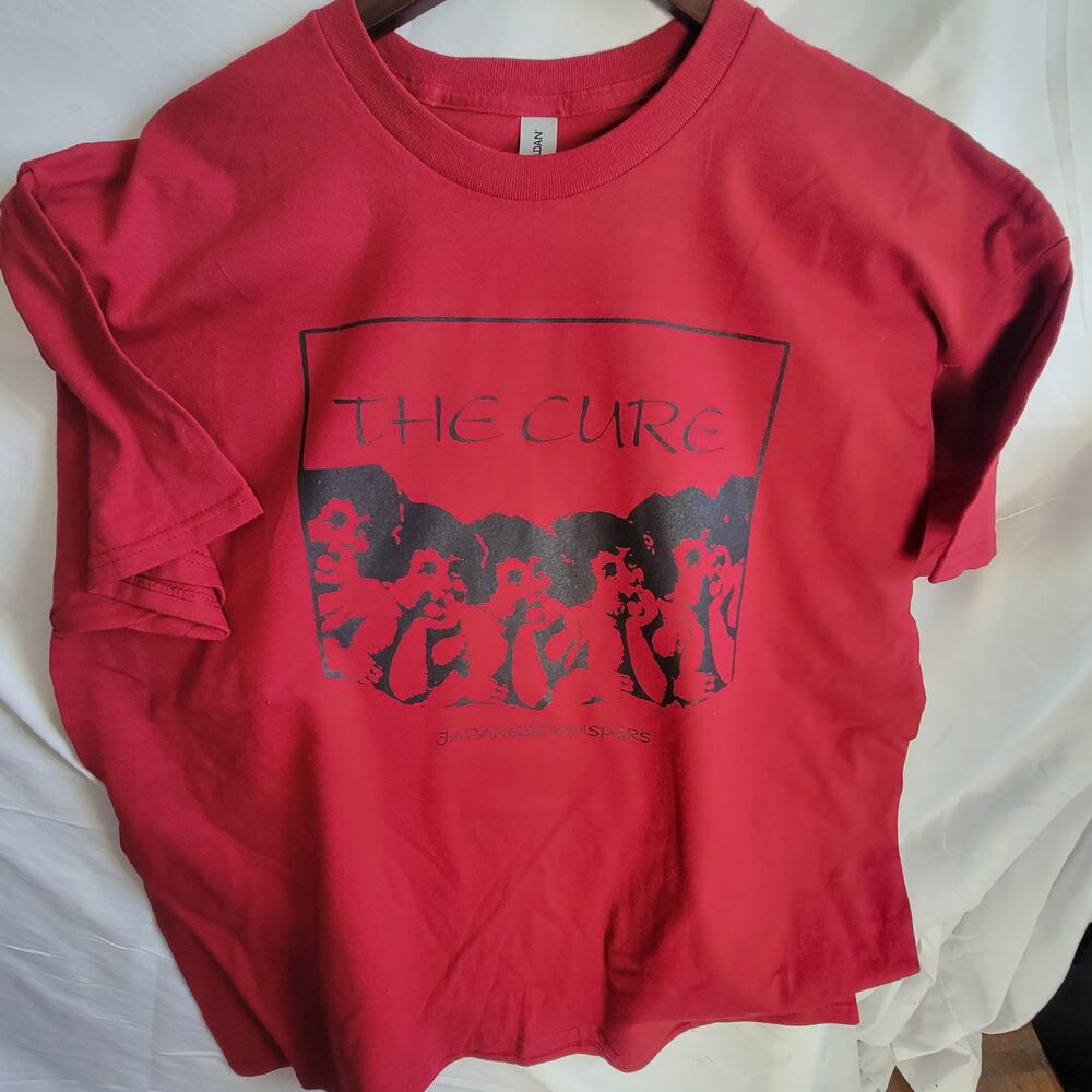 the Cure   band   t shirt size   xl red